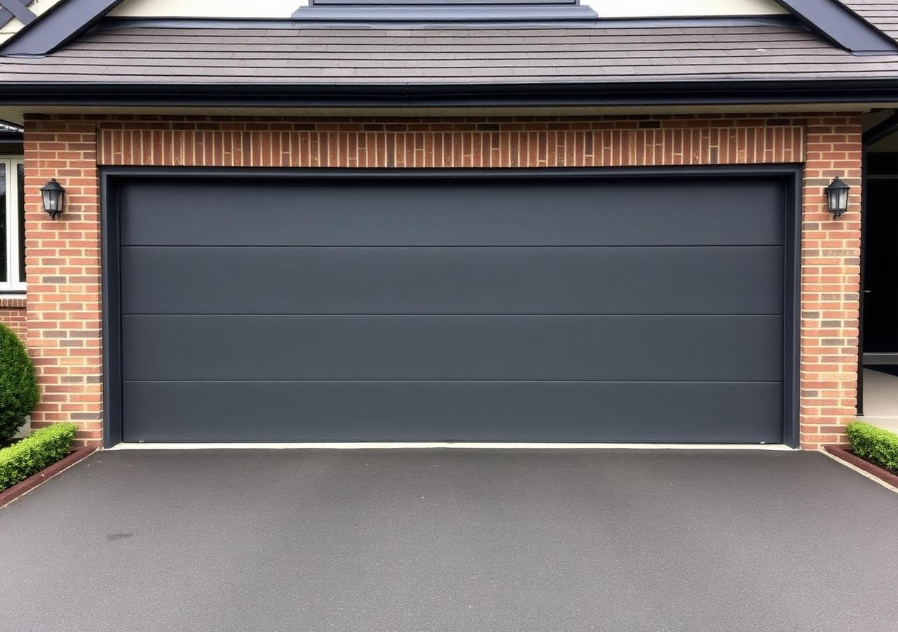 Нова секционна автоматична гаражна врата / New sectional automatic garage door